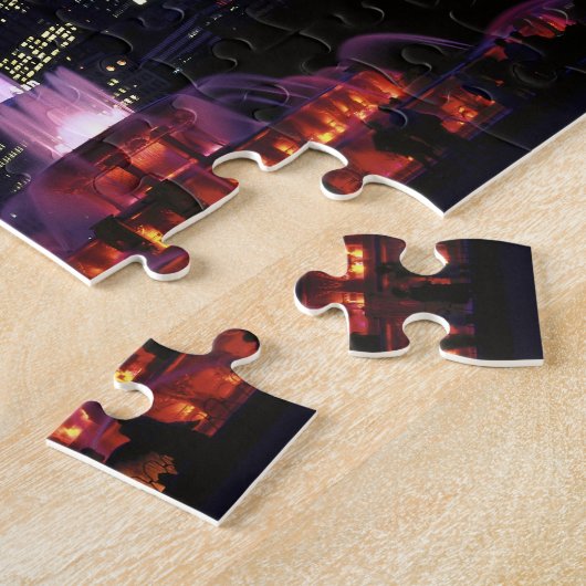 USA, IL, Chicago. Buckingham-Brunnen in Grant Puzzle (Seite)