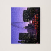 USA, IL, Chicago. Buckingham-Brunnen in Grant Puzzle (Vertikal)