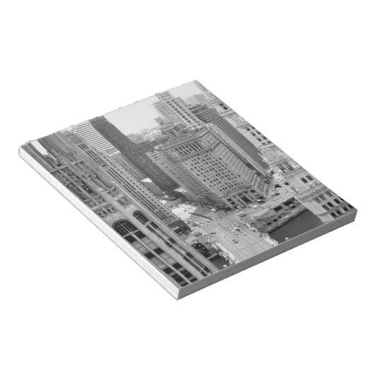 USA, IL, Chicago, Loop from Hotel Notizblock (angewinkelt)