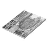 USA, IL, Chicago, Loop from Hotel Notizblock (Rotiert)