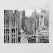 USA, IL, Chicago, Loop from Hotel Postkarte (Vorderseite)