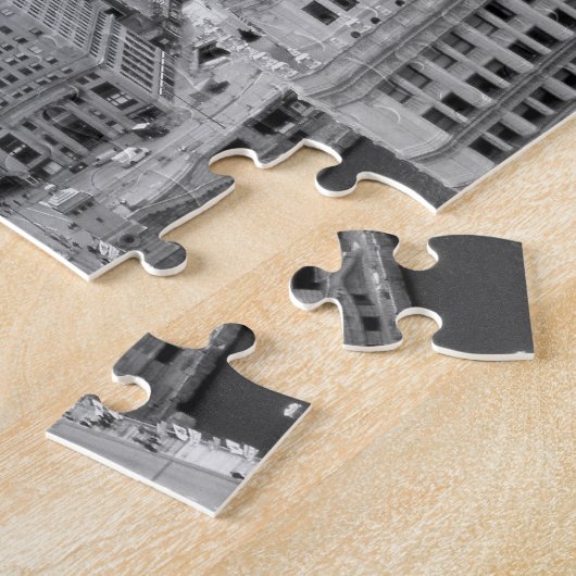 USA, IL, Chicago, Loop from Hotel Puzzle (Seite)