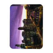 USA, IL, Chicago. Skyline von Chicago und Fluss Magnet (Vertikal)