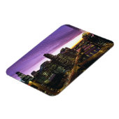 USA, IL, Chicago. Skyline von Chicago und Fluss Magnet (Linke Seite)