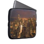 USA, Illinois, Chicago: Abend-Ansicht der Loop 2 Laptopschutzhülle (Vorne Rechts)