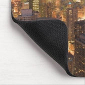 USA, Illinois, Chicago: Abend-Sicht auf den Loop Mousepad (Ecke)
