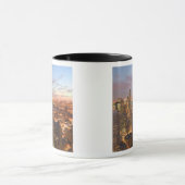 USA, Illinois, Chicago: Abend-Sicht auf den Loop Tasse (Zentrum)