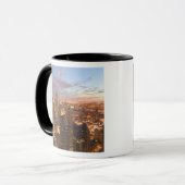 USA, Illinois, Chicago: Abend-Sicht auf den Loop Tasse (Vorderseite Links)
