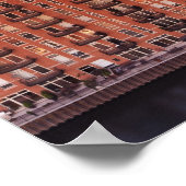 USA, Illinois, Chicago, Chicago River 2 Poster (Ecke)