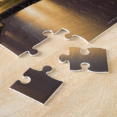 USA, Illinois, Chicago, City skyline und marina Puzzle (Seite)