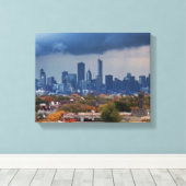 USA, Illinois, Chicago, Cityscape Leinwanddruck (Insitu (Holzboden))