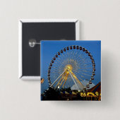 USA, Illinois, Chicago, Cityscapes, Lighted Button (Vorne & Hinten)
