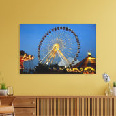 USA, Illinois, Chicago, Cityscapes, Lighted Leinwanddruck (Insitu (Wohnzimmer))