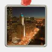 USA, Illinois, Chicago: Der Loop: Gebäude Silbernes Ornament (Vorne)