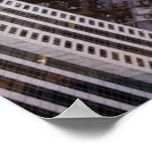 USA, Illinois, Chicago, Luftsicht auf den See Poster (Ecke)