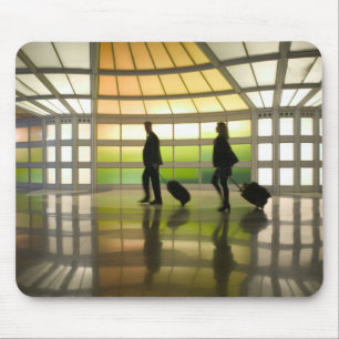 USA, Illinois, Chicago: O'Hare International Mousepad