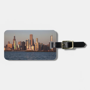 USA, Illinois, Chicago, Stadt-Skyline über See 2 Gepäckanhänger