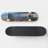 USA, Illinois, Chicago, Stadtbild Skateboard (Horizontal)