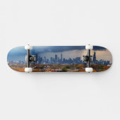 USA, Illinois, Chicago, Stadtbild Skateboard (Horizontal)