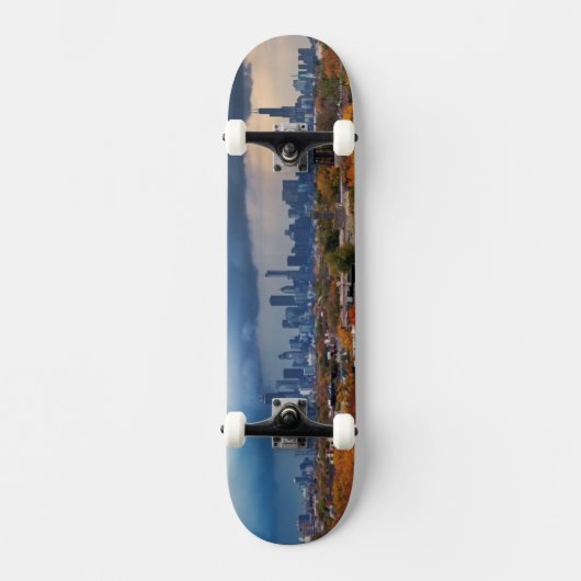 USA, Illinois, Chicago, Stadtbild Skateboard (Vorderseite)