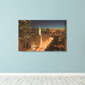 USA, Illinois, Chicago: The Loop: Gebäude Leinwanddruck (Insitu (Holzboden))