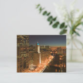 USA, Illinois, Chicago: The Loop: Gebäude Postkarte (Stehend Vorderseite)