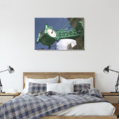 USA, Illinois, Chicago: The Loop: North Staat Leinwanddruck (Insitu (Schlafzimmer))