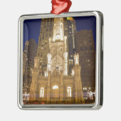 USA, Illinois, Chicago, Wasserturm belichtet Ornament Aus Metall (Links)