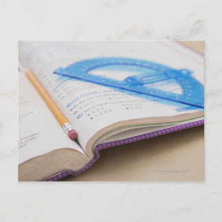 USA, Illinois, Metamora, Mathematik, Buch Postkarte