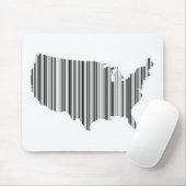 USA im Bar-Code Mousepad (Mit Mouse)