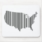 USA im Bar-Code Mousepad (Vorne)
