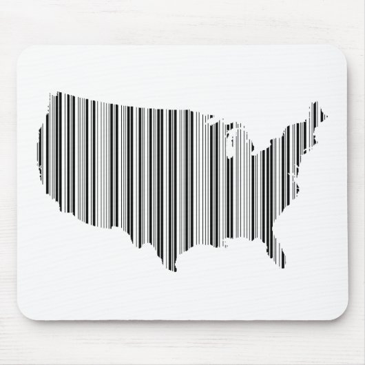 USA im Bar-Code Mousepad (Vorne)