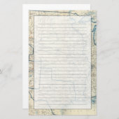 USA im Dezember 1860 Briefpapier (Vorne/Hinten)