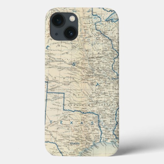 USA im Dezember 1860 Case-Mate iPhone Hülle (Rückseite)