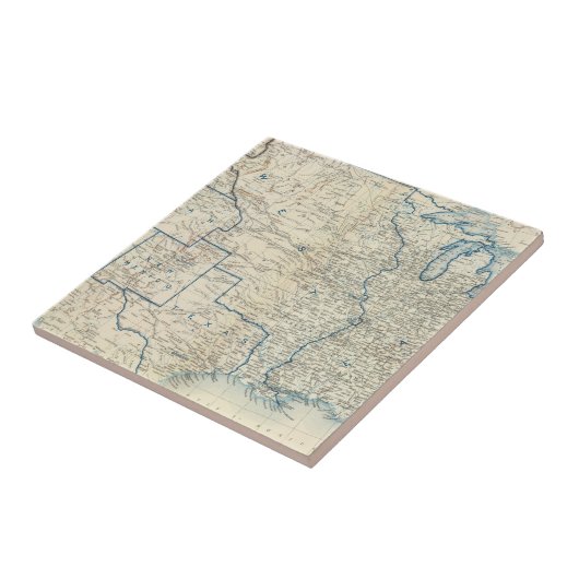 USA im Dezember 1860 Fliese (Seite)