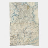 USA im Dezember 1860 Geschirrtuch (Vertikal)