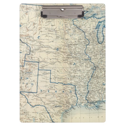 USA im Dezember 1860 Klemmbrett (Vorderseite)
