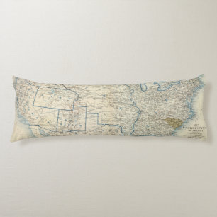 USA im Dezember 1860 Seitenschläferkissen