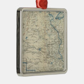 USA im Dezember 1860 Silbernes Ornament (Rechts)