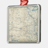 USA im Dezember 1860 Silbernes Ornament (Links)