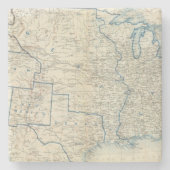 USA im Dezember 1860 Steinuntersetzer (Vorderseite)