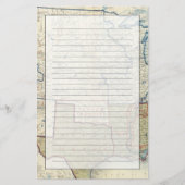 USA im Juni 1861 Briefpapier (Vorderseite)