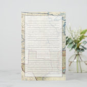 USA im Juni 1861 Briefpapier (Stehend Vorderseite)