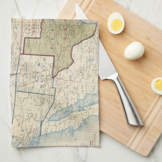 USA im Juni 1861 Handtuch (Viertel Falte)