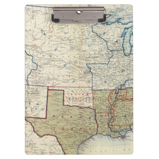 USA im Juni 1861 Klemmbrett (Vorderseite)