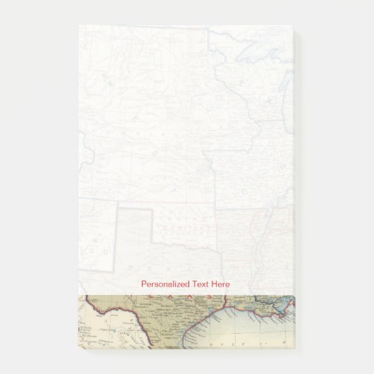 USA im Juni 1861 Post-it Klebezettel (Vorderseite)