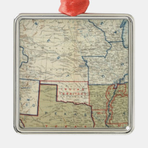 USA im Juni 1861 Silbernes Ornament