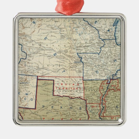 USA im Juni 1861 Silbernes Ornament (Vorne)