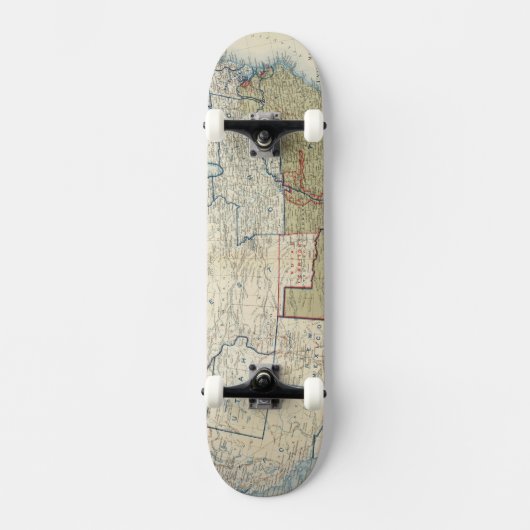 USA im Juni 1861 Skateboard (Vorderseite)