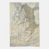 USA im Juni 1864 Küchentuch (Vertikal)